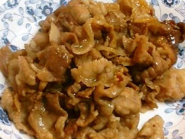 忙しい日はこれ!豚肉のヨシダソース炒め